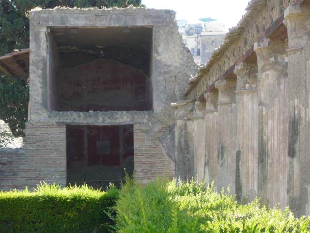 II.2 Herculaneum, August 2013. Looking towards room on north side of peristyle. Photo courtesy of Buzz Ferebee.
